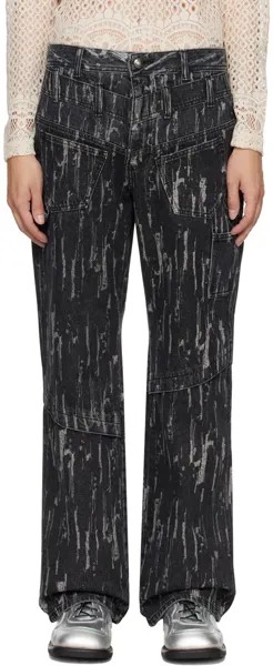 Черные многослойные джинсы Andersson Bell