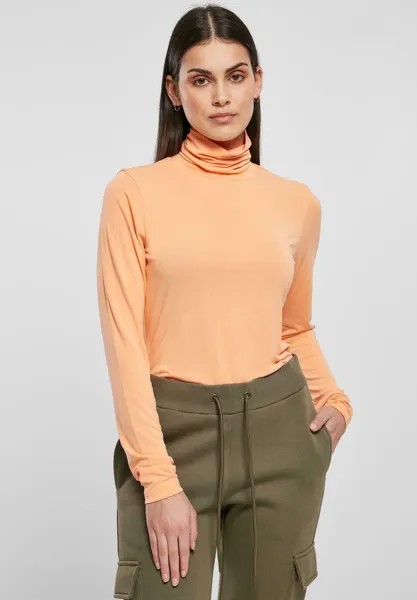 Футболка с длинными рукавами Turtleneck Longsleeve Urban Classics, цвет papaya