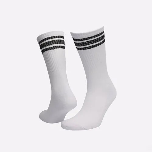 Носки Sneakerhead Striped Sox, размер 42/45, белый, черный
