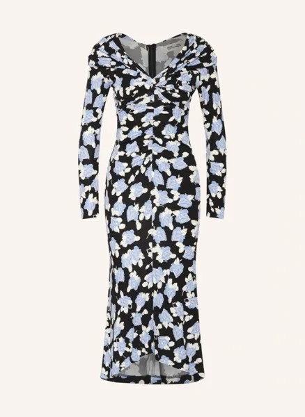 Сетчатое платье sylviana Diane Von Furstenberg, черный
