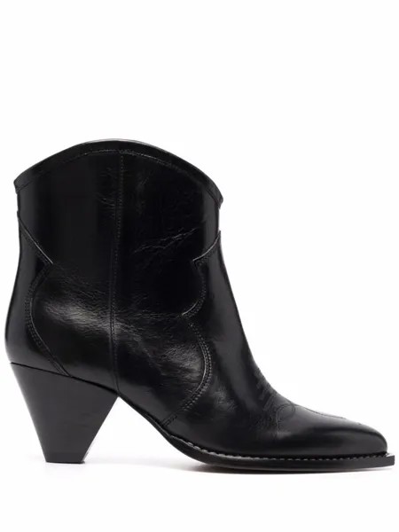 ISABEL MARANT ботильоны на коническом каблуке, черный