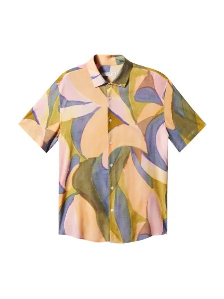 Рубашка на пуговицах стандартного кроя MANGO MAN Tulus, смешанные цвета