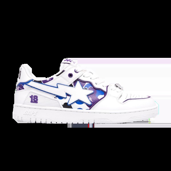Кроссовки BAPE Wmns Sk8 Sta, белый