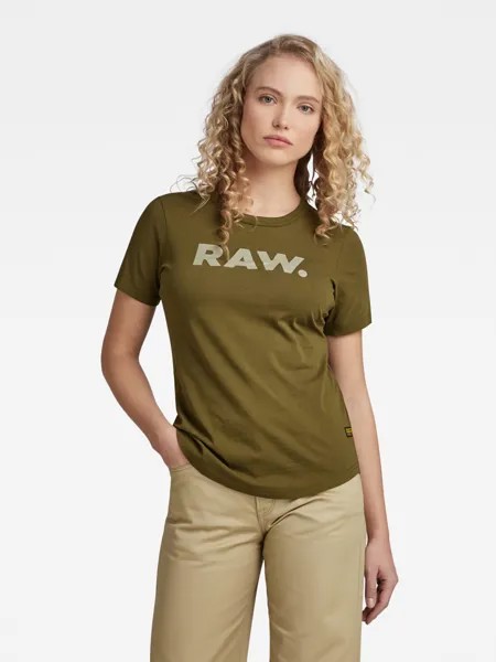 Футболка G Star Raw, хаки