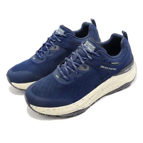 Мужские кроссовки для бега на открытом воздухе Skechers D Lux Trail темно-синего цвета слоновой кости 237336-NVY