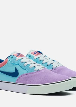 Мужские кроссовки Nike SB Chron 2, цвет фиолетовый, размер 45.5 EU