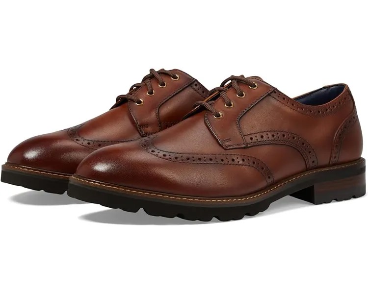 Оксфорды Florsheim Renegade Wing Tip, цвет Cognac
