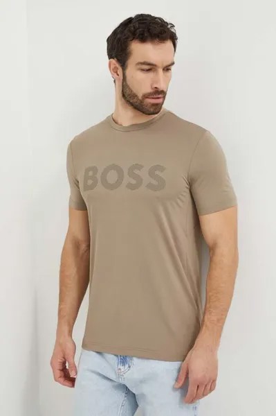 Футболка Boss Green, бежевый