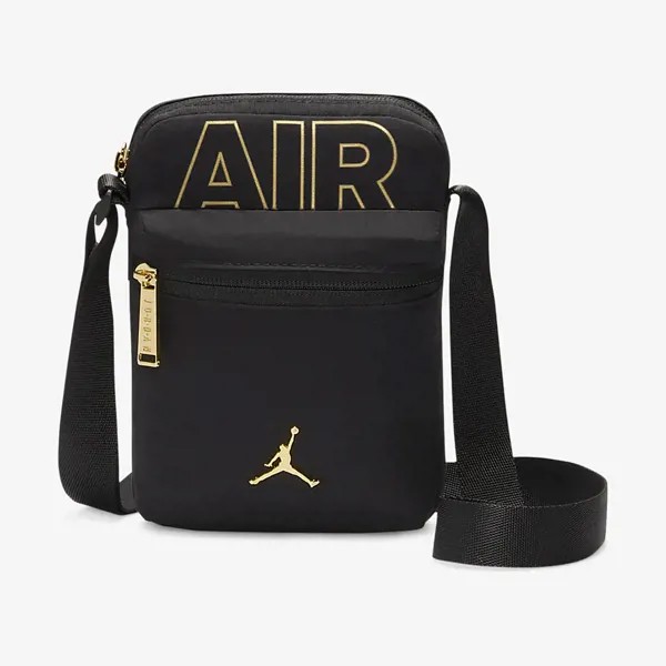 Сумка через плечо Black and Gold Crossbody Bag