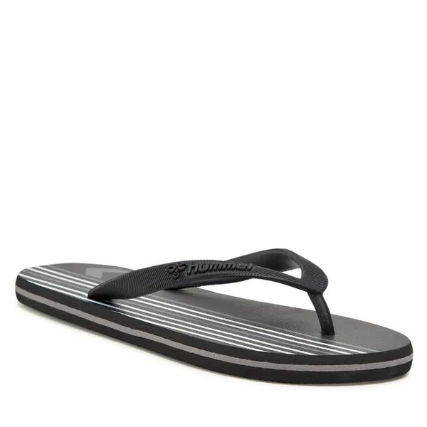 Шлепанцы Hummel MultiStripe Flip, черный