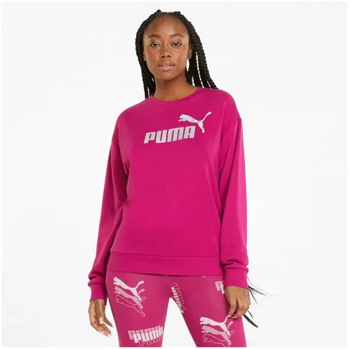 Джемпер Puma ESS+ Metallic Logo Crew TR Женщины 84830486 L