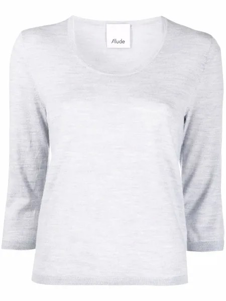 Allude трикотажный топ узкого кроя