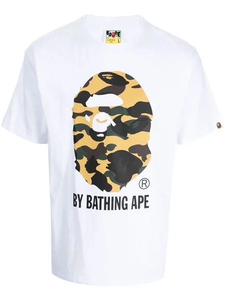 A BATHING APE® футболка Bape с камуфляжным принтом