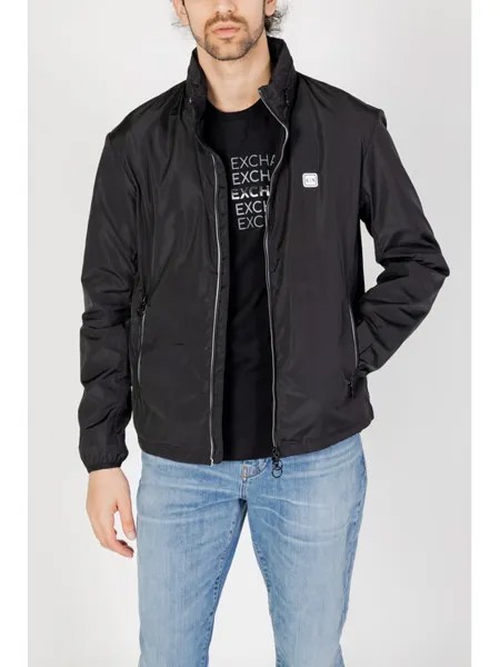 Пальто на размер Armani Exchange, черный
