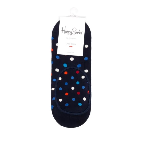 Носки унисекс Happy Socks Happy Socks Liner Polka Dot разноцветные 41-46