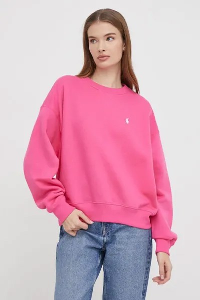 Толстовка Polo Ralph Lauren, розовый