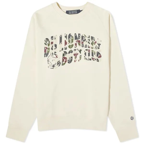 Свитшот Billionaire Boys Club Duck Camo Arch Logo, цвет Cream