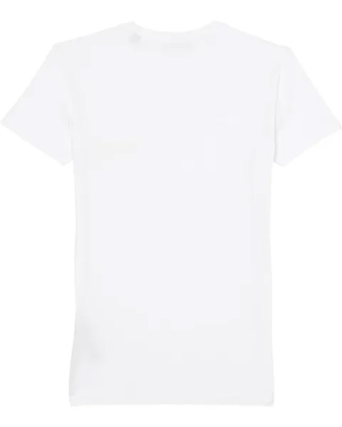 Футболка Emporio Armani Rainbow Logo T-Shirt, белый