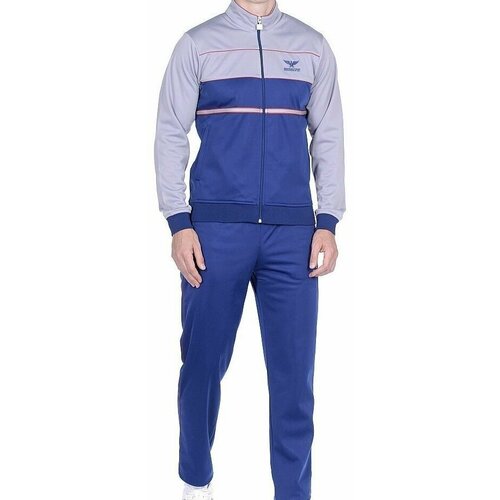 Костюм MONTANASPORT, олимпийка и брюки, силуэт прямой, карманы, размер 56/58, серый