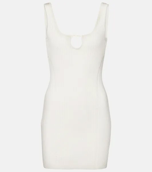 Мини-платье la mini robe sierra Jacquemus, белый