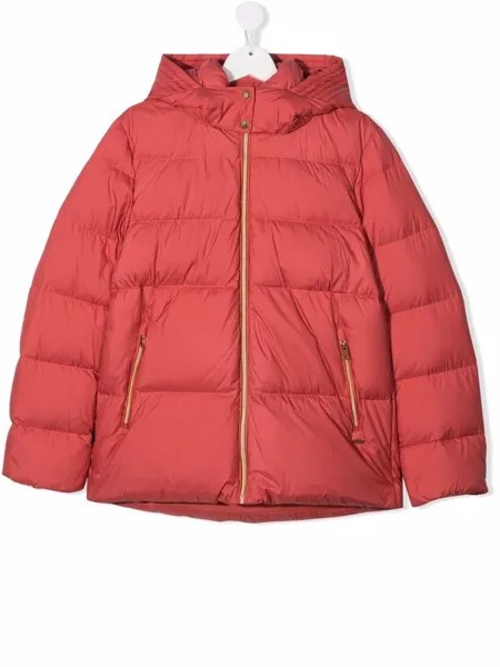 Woolrich Kids пуховик на молнии