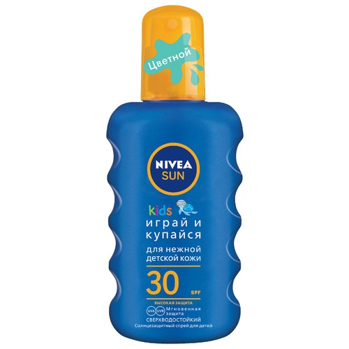 Nivea Sun Kids детский солнцезащитный спрей SPF 30 200 мл