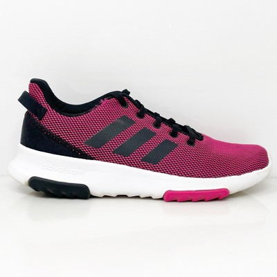 Розовые кроссовки Adidas Girls Cloudfoam Racer TR B75659, размер 6