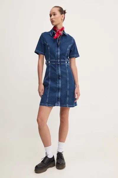 Джинсовое платье Tommy Jeans, синий