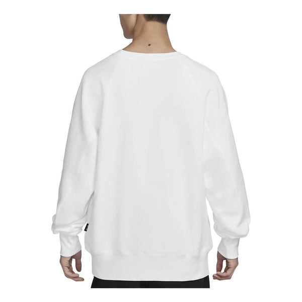 Толстовка Nike Sportswear Air French Terry Crew Sweatshirt 'White', белый