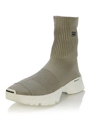 Женские кроссовки BALENCIAGA Grey Logo Stretch Speed 3.0 Round Toe Slip On Slip On Sneakers 37