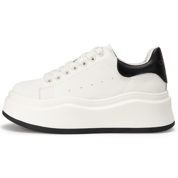Кроссовки C°BANNER Skateboarding Shoes Women's Low-top, бежевый/красный