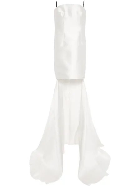 Свадебное мини-платье The Meyer Solace London, белый