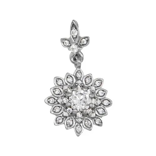 Серебряное колье с фианитами 0320297-00775 45