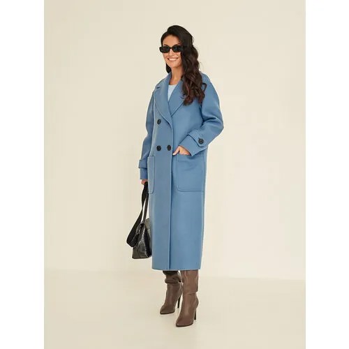 Пальто  Fidan, размер 44, синий