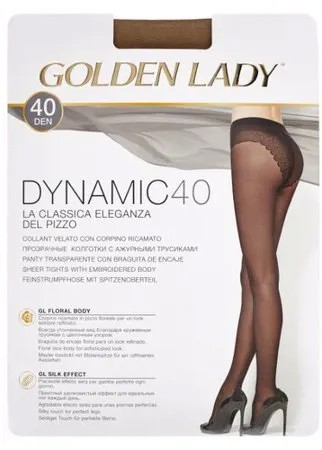 Колготки Golden Lady Dynamic 40 den, размер 2-S, melon (бежевый)