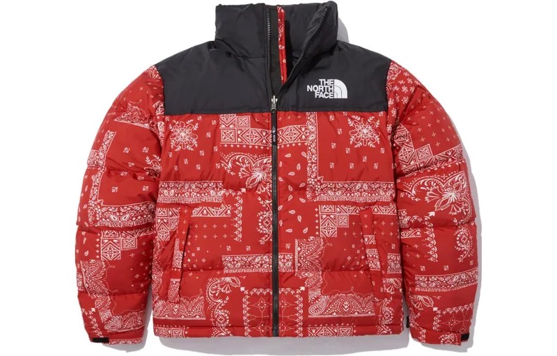 THE NORTH FACE Мужской пуховик, Красный