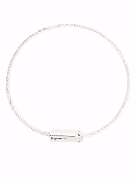 Le Gramme 7g Octagon cable bracelet