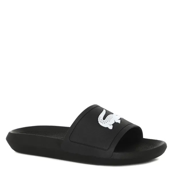 Сланцы женские Lacoste CFA0005 CROCO SLIDE 119 3 черные 4 UK