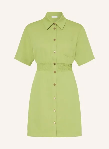 Рубашка-платье Sandro, зеленый