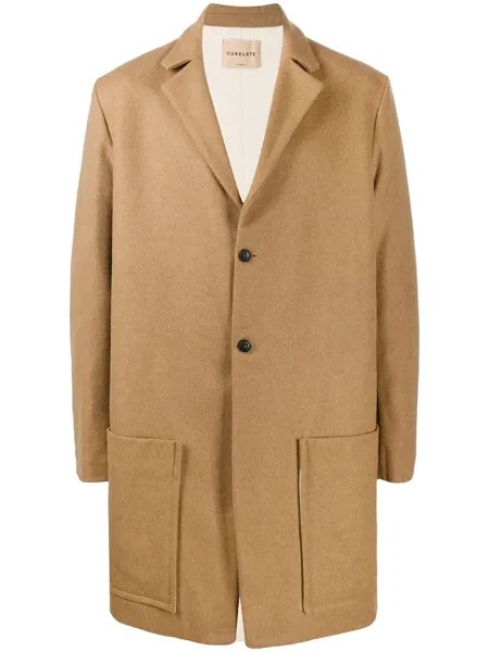 Corelate однобортное пальто