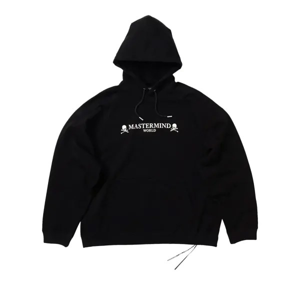 Толстовка с логотипом Mastermind World и черепом, черная