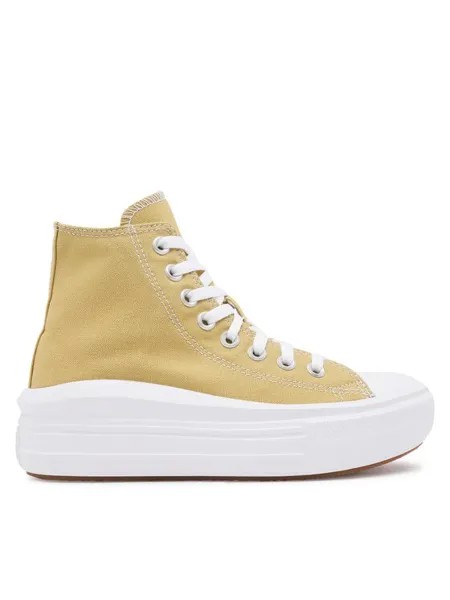 Кроссовки из ткани Converse, желтый