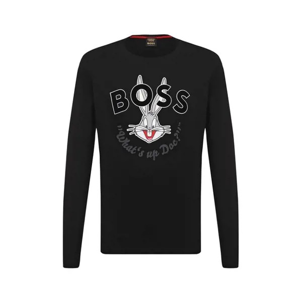 Хлопковый лонгслив Looney Tunes x Boss BOSS