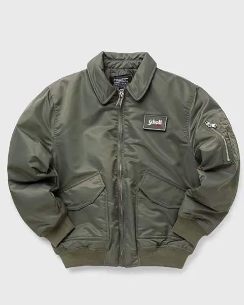 Куртка Schott Nyc Danwrs Jacket, цвет sage kaki