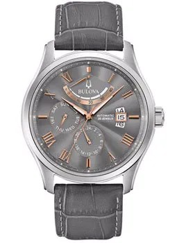 Японские наручные  мужские часы Bulova 96C143. Коллекция Automatic