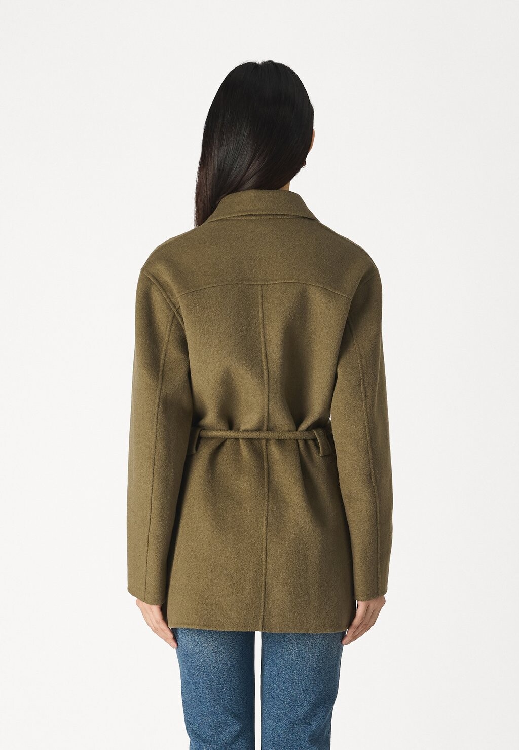 Классическое пальто JENNI JACKET Samsøe Samsøe, хаки