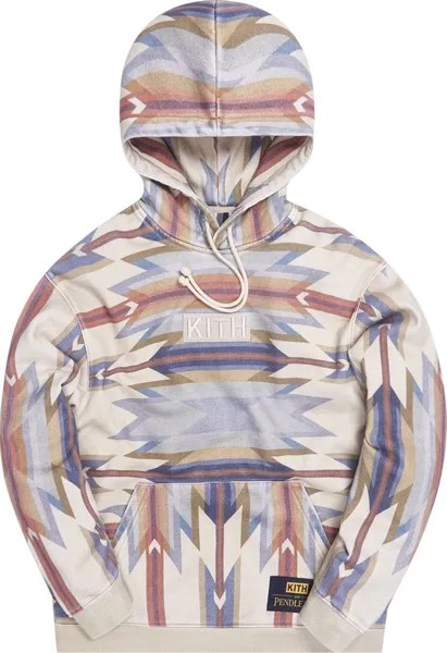 Худи Kith For Pendleton Wyeth Trail Williams III Hoodie 'Tan/Multi', загар