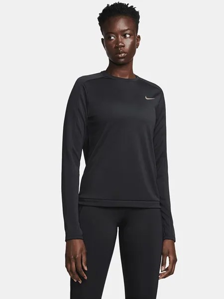 Функциональный лонгслив Nike, черный