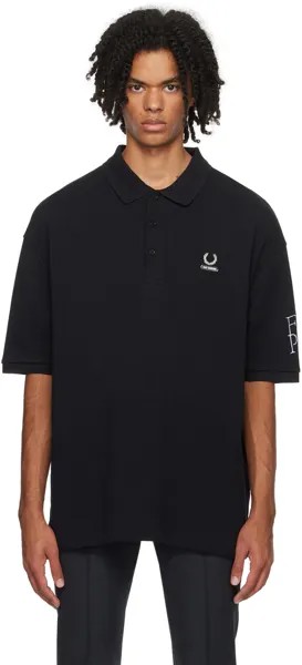 Черная футболка-поло Fred Perry Edition Raf Simons