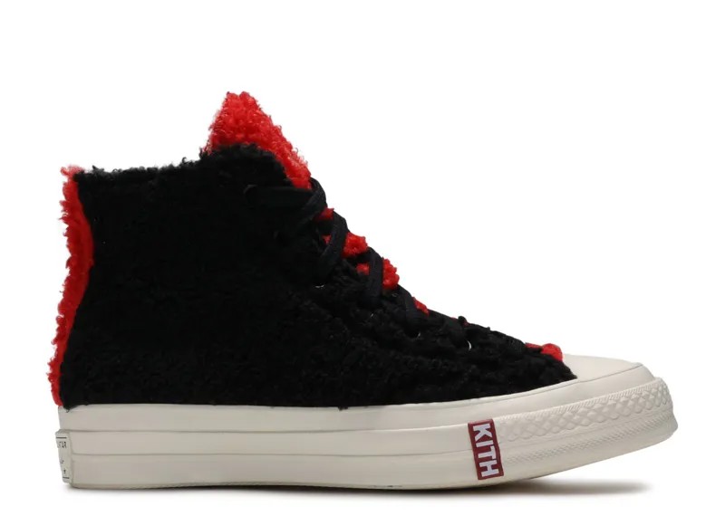 Кроссовки Converse Kith X Disney X Chuck 70 'Fleece Mickey Mouse', черный
